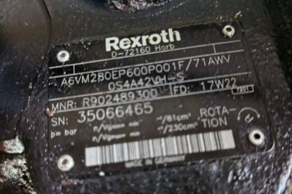 Ремонт гидромотора D-72160 Horb