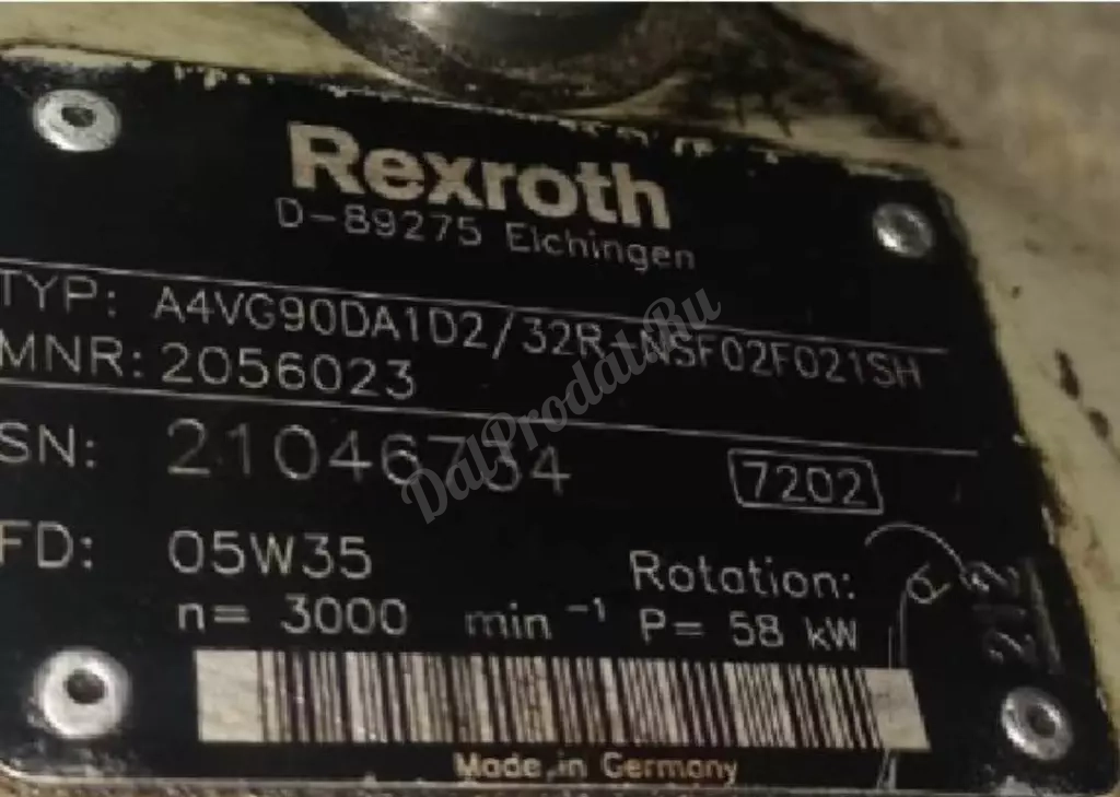 Ремонт гидронасоса Rexroth