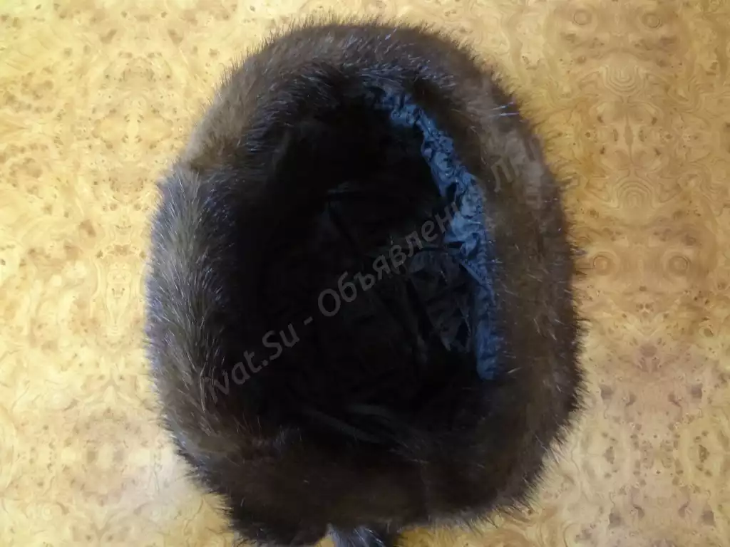 Шапка женская из норки