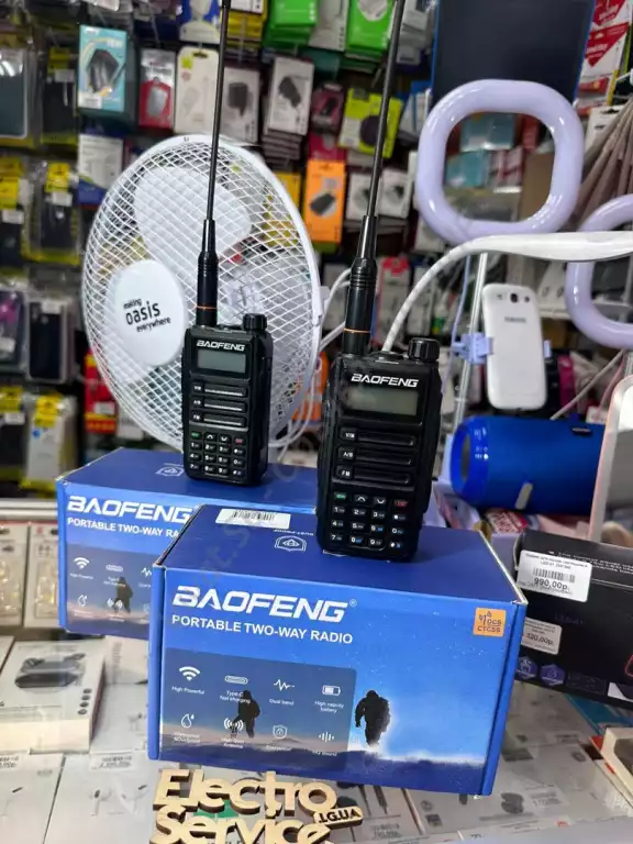 Рация Baofeng UV-16 PLUS черная (Зарядка TYPE-C