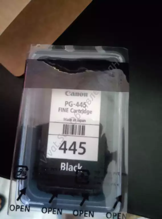 Продам НОВЫЕ картриджи CL-446 и PG-445 на струйный принтер К