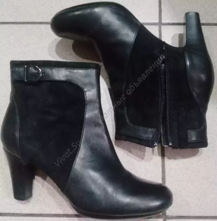 Продаются женские полусапожки кожаные