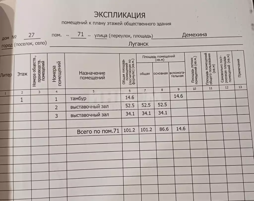Помещение свободного назначения, 143 м², агент
