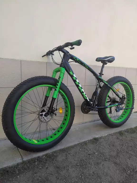Горный велосипед фэтбайк, 26 колеса, 21 скорость, Shimano