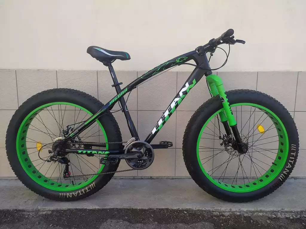 Горный велосипед фэтбайк, 26 колеса, 21 скорость, Shimano
