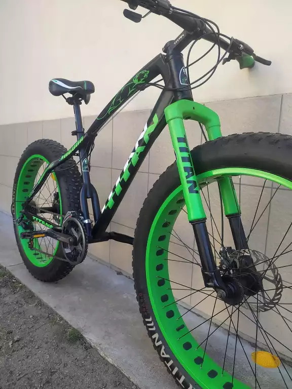 Горный велосипед фэтбайк, 26 колеса, 21 скорость, Shimano
