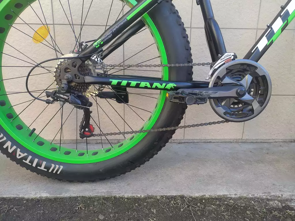 Горный велосипед фэтбайк, 26 колеса, 21 скорость, Shimano